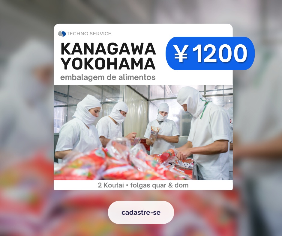 Kanagawa Yokohama - Embalagem de Alimentos