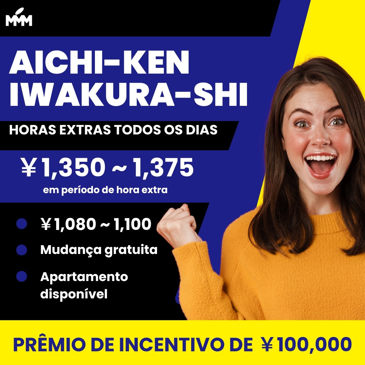 VAGAS PARA AICHI-KEN IWAKURA-SHI