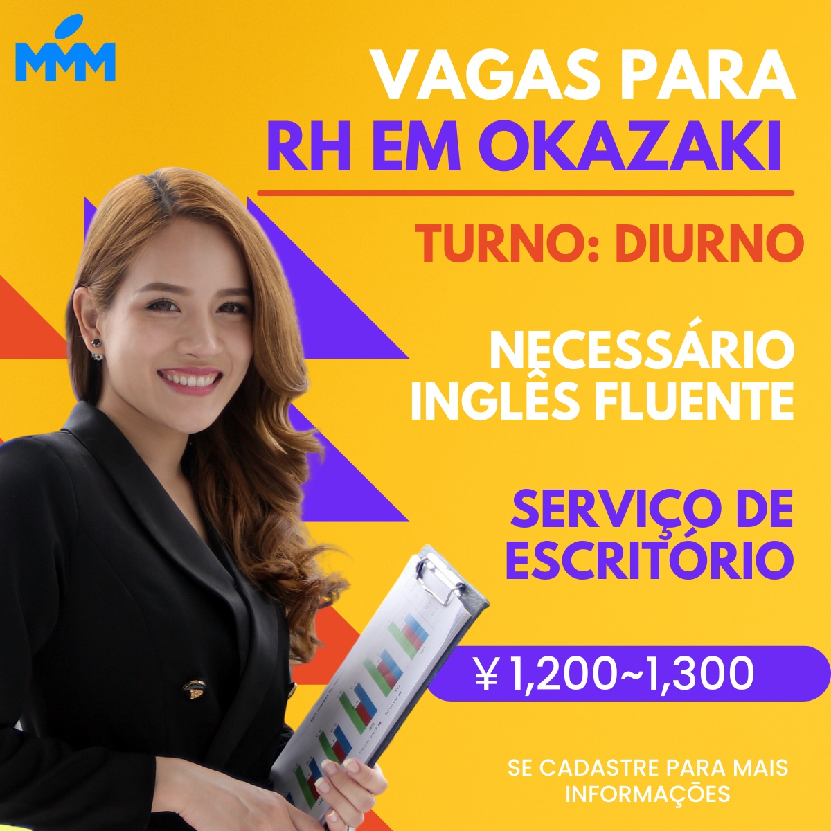 VAGAS PARA ESCRITÓRIO EM AICHI-KEN OKAZAKI-SHI