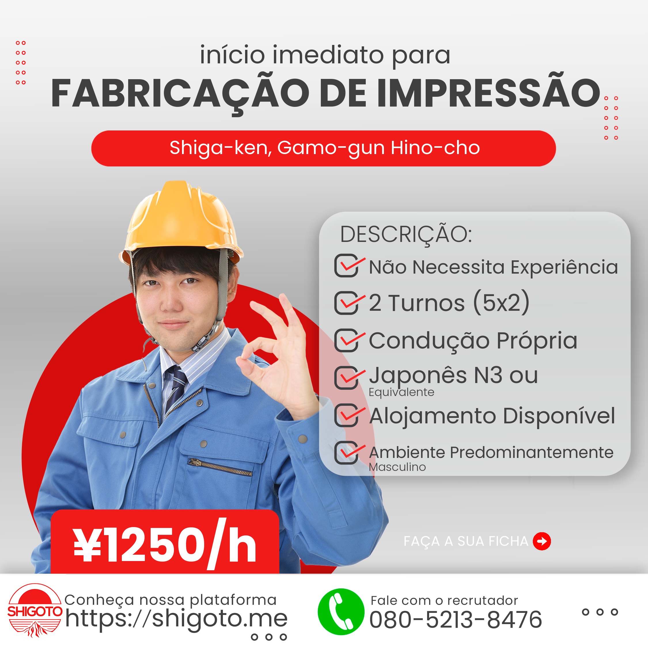 Fabricação de Impressão