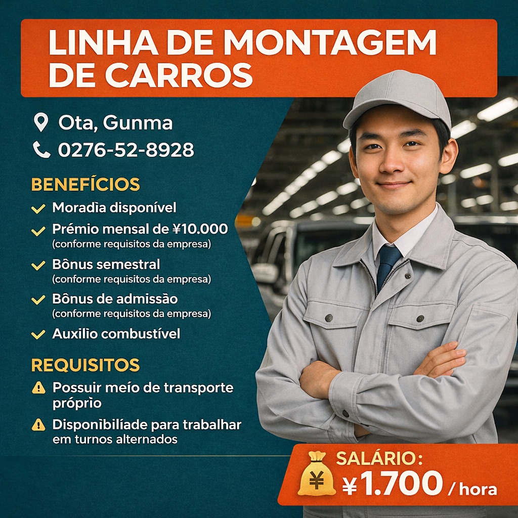 Linha de montagem de carros