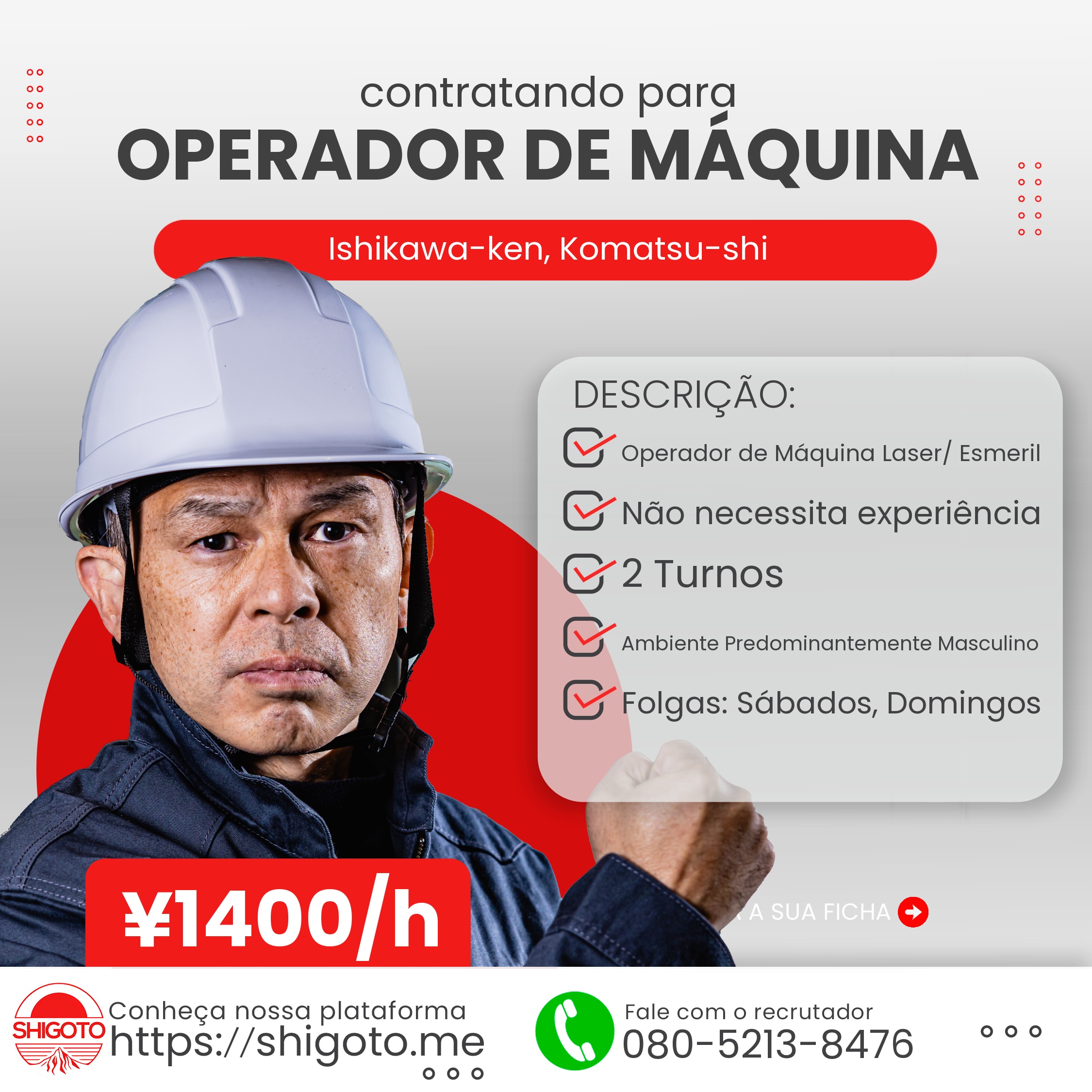 Operador de Máquina