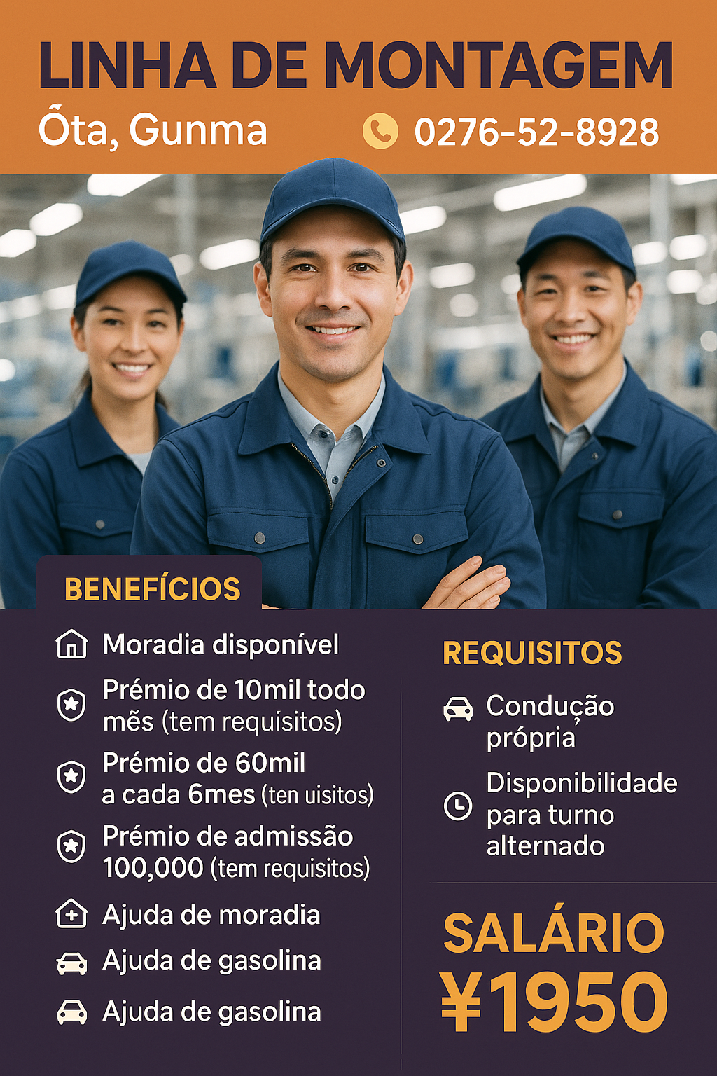 Linha de montagem