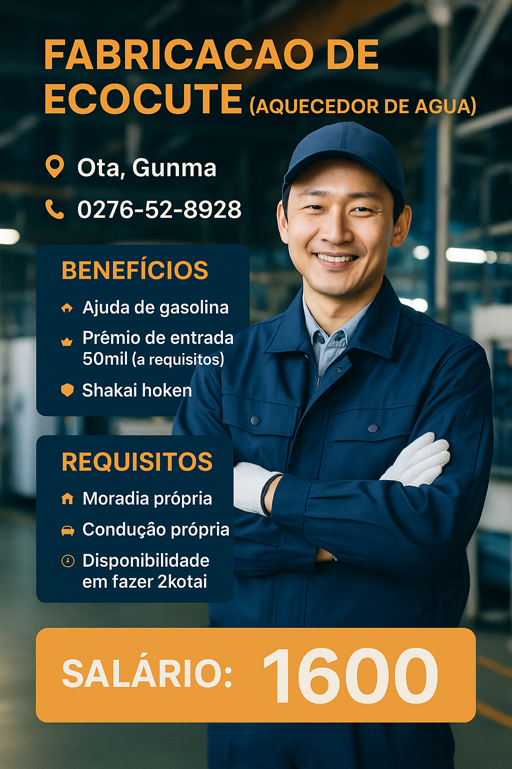 Fabricacao de Ecocute(aquecedor de agua)