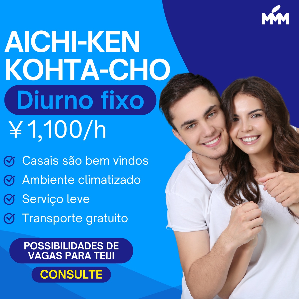 VAGAS PARA AICHI-KEN KOHTA-CHO