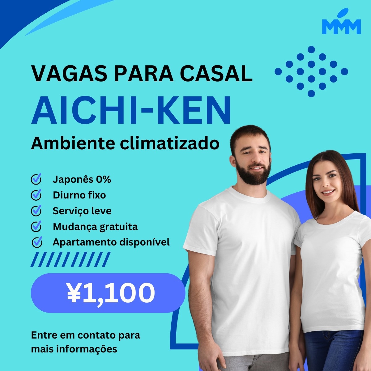 VAGAS PARA AICHI-KEN KOHTA-CHO